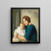 Jonge moeder met kind - Michael Ancher — ingelijst kunstwerk aan de muur
