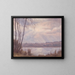 avond aan de Simssee - Michael Licklederer — ingelijst kunstwerk aan de muur