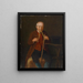 De Fluitspeler - Michael Neder — ingelijst kunstwerk aan de muur