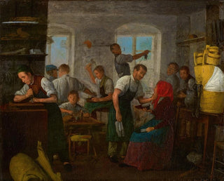 Atelier de cordonnier - Michael Neder — weergave van het kunstwerk