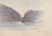 Uitzicht op de Hudson vanaf West Point, Verenigde Staten, 24 juli 1846 - Michael Seymour — weergave van het kunstwerk