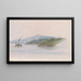 van Stony Point nabij Gibraltar aan de rivier de Hudson, Verenigde Staten, 24 juli 1846 - Michael Seymour — ingelijst kunstwerk aan de muur
