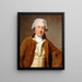 Portret van Claude Nicolas Ledoux 1736-1806 architect - Michel Martin Drolling — ingelijst kunstwerk aan de muur