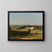 Vue des jardins de la Villa Médicis - Michel Martin Drolling — ingelijst kunstwerk aan de muur