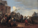 Bambocciata - Michelangelo Cerquozzi — weergave van het kunstwerk