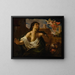 Daniel in de leeuwenkuil - Michelangelo Ricciolini — ingelijst kunstwerk aan de muur