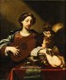 Allegorie van de muziek - Michele Desubleo — weergave van het kunstwerk