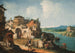 Landschap capriccio - Michele Marieschi — weergave van het kunstwerk