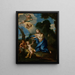 Madeleine pénitente - Michele Rocca — ingelijst kunstwerk aan de muur