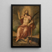 Christ Triumphant - Michiel Coxie — framed artwork on a wall
