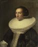 portret van een dame met aardbei - Michiel Jansz. van Mierevelt — weergave van het kunstwerk