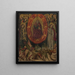 De val van de rebellerende engelen - Miguel Ximénez — ingelijst kunstwerk aan de muur