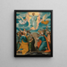 L'Ascension - Mikhail Damaskinos — ingelijst kunstwerk aan de muur