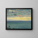 Zee - Mikhail Nesterov — ingelijst kunstwerk aan de muur