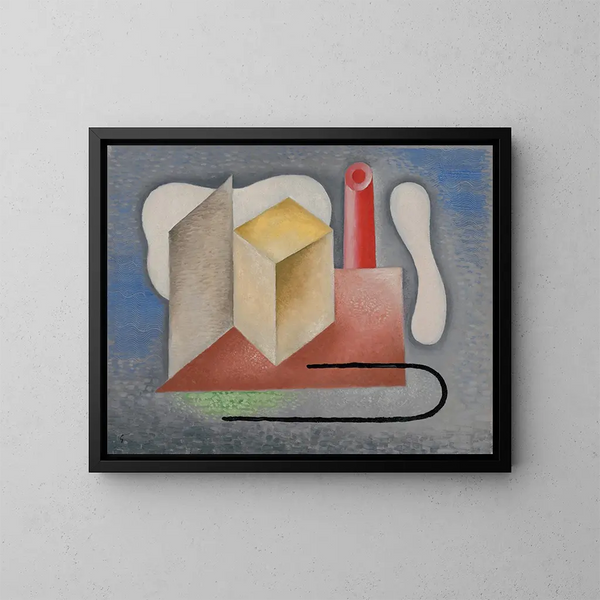 Fabriek - Mikuláš Galanda — ingelijst kunstwerk aan de muur