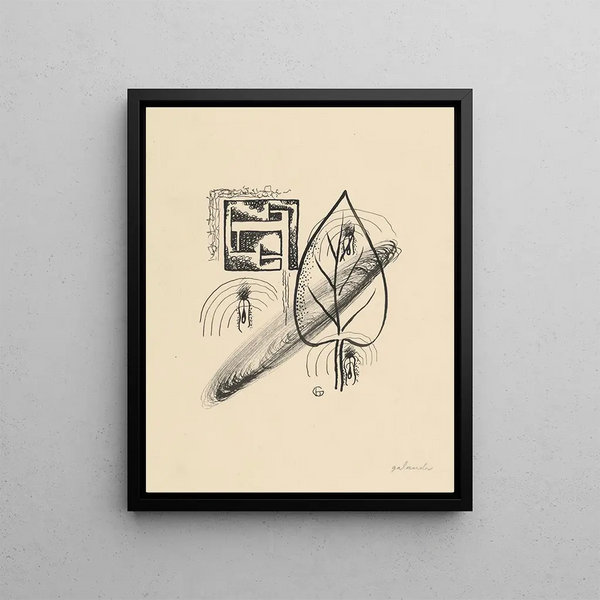 Mikul Galanda - Letters from the series Poems in Drawings.webp