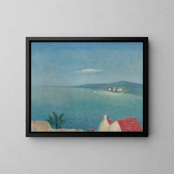 L'Adriatique - Mikuláš Galanda — ingelijst kunstwerk aan de muur