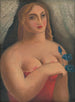 Vrouw met campanulas - Mikuláš Galanda — weergave van het kunstwerk