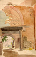 Porte des Croisés à Nicée - Miner Kilbourne Kellogg — weergave van het kunstwerk