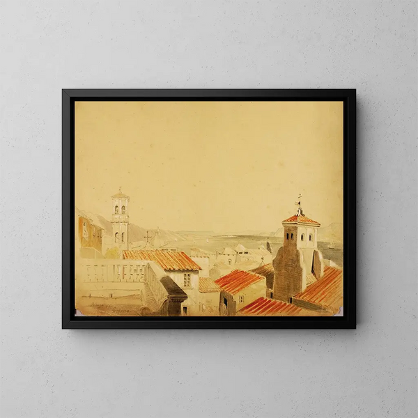 Place San Gregorio - Miner Kilbourne Kellogg — framed artwork on a wall