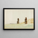 van Statues à Memnon, Thèbes - Miner Kilbourne Kellogg — ingelijst kunstwerk aan de muur