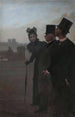 Passanten - Mirosław Gajewski — weergave van het kunstwerk