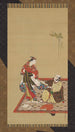 Samouraï en Wakashu - Miyagawa Isshō — weergave van het kunstwerk