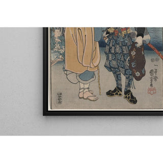Miyamoto Musashi - Utagawa Kuniyoshi | Reproduction Tableau Décoration murale affiche copie