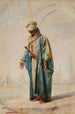 En prière - Modesto Faustini — weergave van het kunstwerk