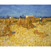 Reproductie van het schilderij van het tarweoogst in Provence - Vincent van Gogh