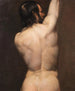 Mannelijk Rugfiguur - Monogramist — weergave van het kunstwerk