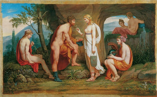 Monogrammist A P - Perseus und die Nymphen.webp
