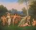 van het Seizoencyclus schilderij - Moritz August Retzsch — weergave van het kunstwerk