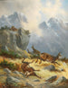Hunting chamois - Moritz Müller — artwork view