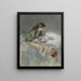 Maternity - Mosè Bianchi — framed artwork on a wall