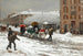 Milan, snow in the city - Mosè Bianchi — artwork view