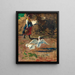 La fille aux oies - Mosè Bianchi — framed artwork on a wall
