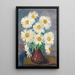 Bouquet de Marguerites - Moïse Kisling — ingelijst kunstwerk aan de muur