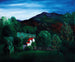 Provençaalse landschap - Moïse Kisling — weergave van het kunstwerk