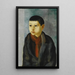 Portret van een Jonge Jongen - Moïse Kisling — ingelijst kunstwerk aan de muur