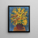 Rozen en mimosa's - Moïse Kisling — ingelijst kunstwerk aan de muur