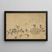 Festival des insectes - Matsurin Jōtō — ingelijst kunstwerk aan de muur