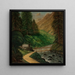Moulin à Ansee - Cyprian Lachnicki — framed artwork on a wall