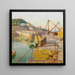 Mousehole - Harold Harvey — ingelijst kunstwerk aan de muur