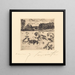 Schapen die grazen - Lovis Corinth — ingelijst kunstwerk aan de muur