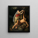 Loke et Sigyn - Mårten Eskil Winge — framed artwork on a wall