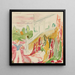 Mte ved veranda - Edvard Munch — ingelijst kunstwerk aan de muur
