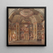 Wall is from the Oranjezaal, Huis ten Bosch, The Hague - Tieleman Cato Bruining — framed artwork on a wall