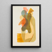 Abstraction 208 - Myron Kozman — ingelijst kunstwerk aan de muur