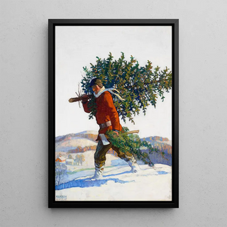 N C Wyeth - Christmas Tree Chadds Ford.webp